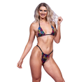 Holographic string bikini