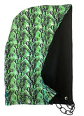 Snakeskin Festival Hood