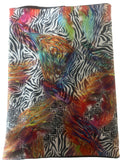 Multicolor Zebra Facemask