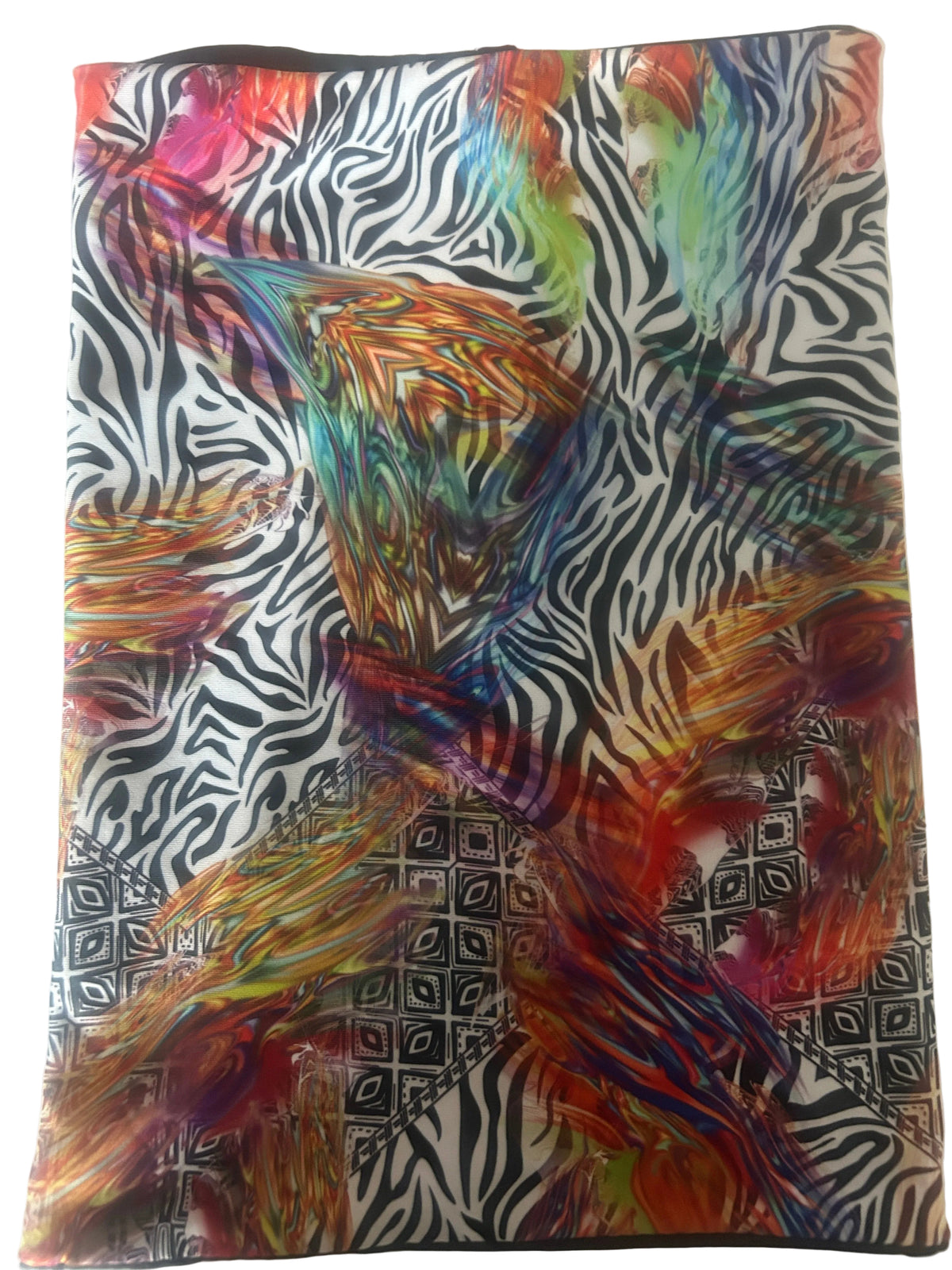 Multicolor Zebra Facemask