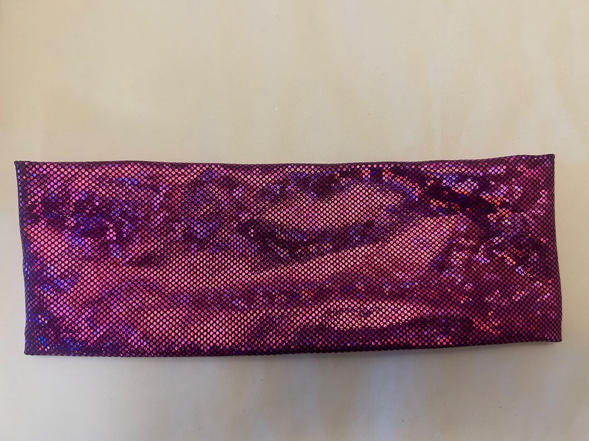 Pink Holographic headband