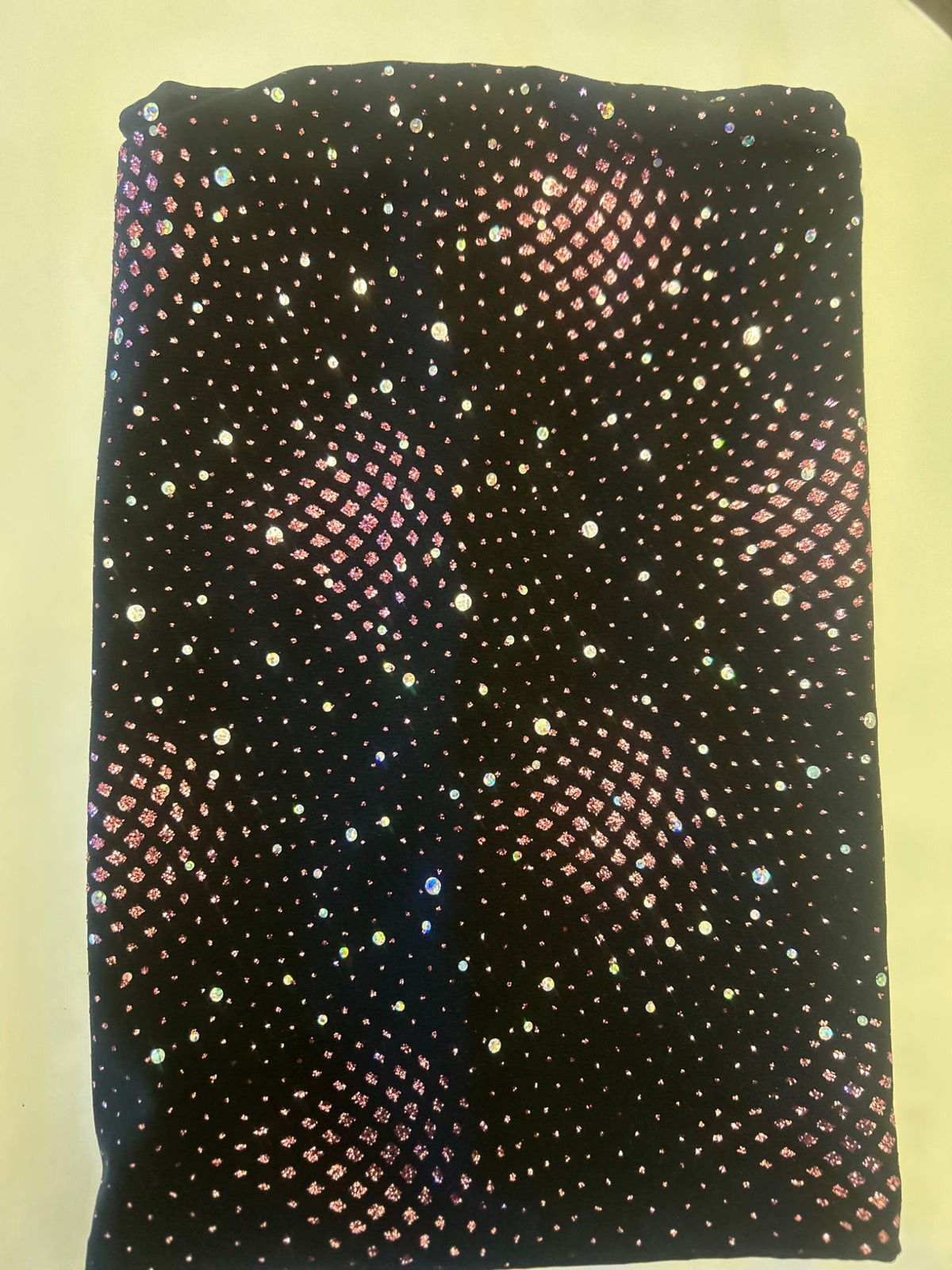 Black Rose Gold Sparkle