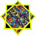 Flowstar – Neon Psychedelic Floral