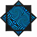 Flowstar – Blue Hypnotic Spiral