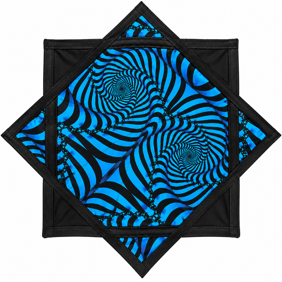 Flowstar – Blue Hypnotic Spiral