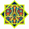 Flowstar – Neon Bee Floral