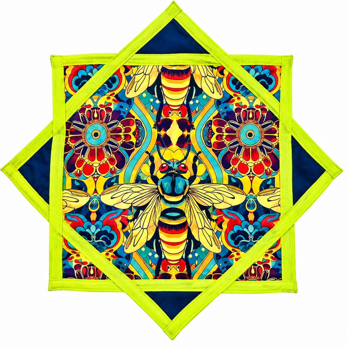 Flowstar – Neon Bee Floral
